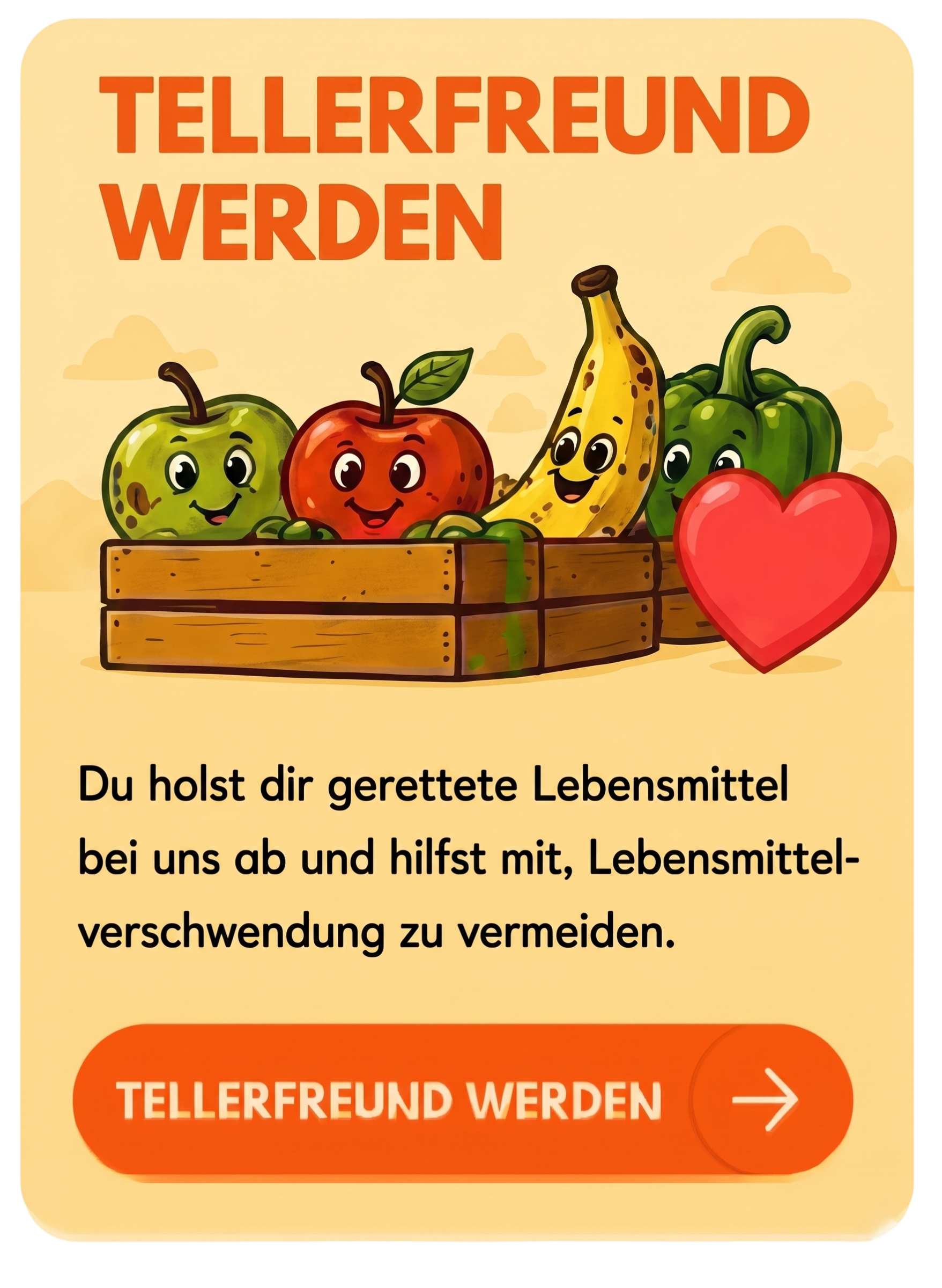 Tellerfreund werden